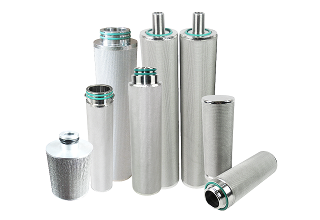 sintered metal mesh filter cartridge