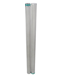 sintered metal filter rod