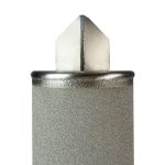 sintered powder filter connection