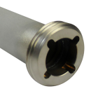 sintered powder filter connection