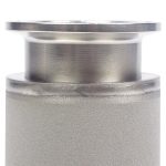 sintered powder filter connection