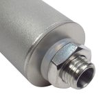 sintered powder filter connection