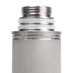 sintered powder filter connection