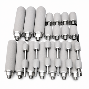 porous powder sintered filter element