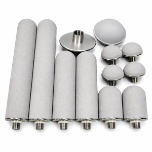 stainless steel powder sintered filter cartridge