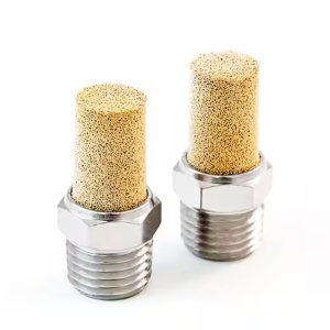 sintered air muffler