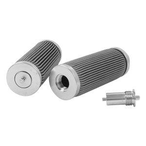 metal mesh polymer melt pleated filter