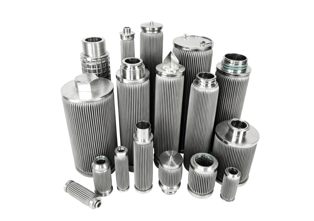 stainless steel wire mesh pleated filter