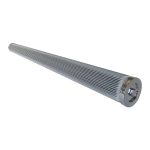polymer melt pleated filter