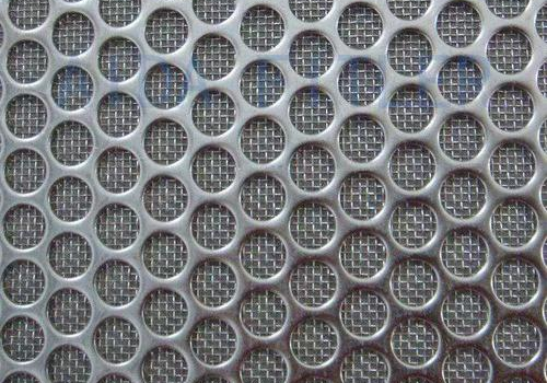 perforated sintered mesh material
