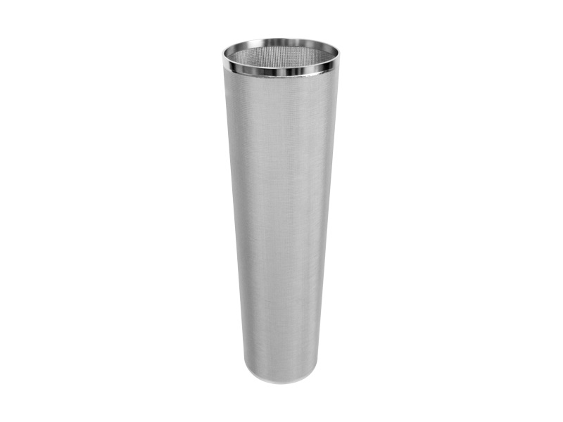 customized conical type sintered mesh filter