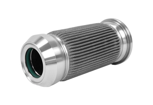 stainless steel pleated mesh filter
