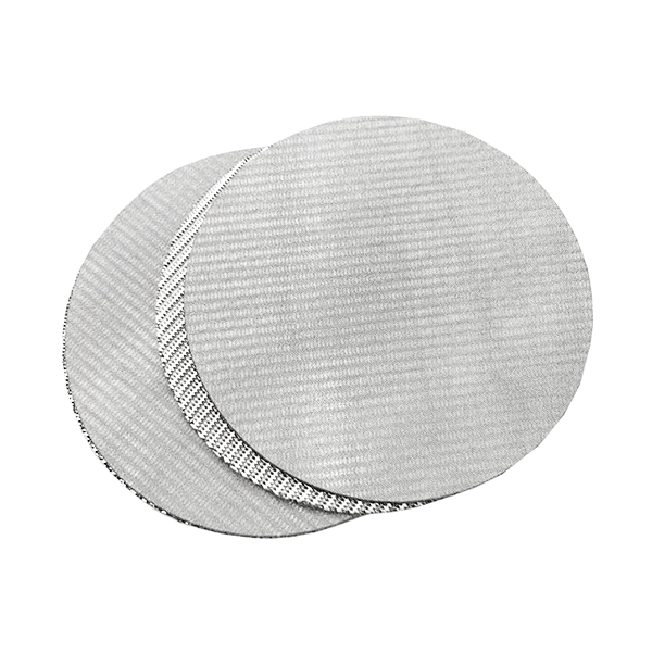 stainless steel sintered mesh disc